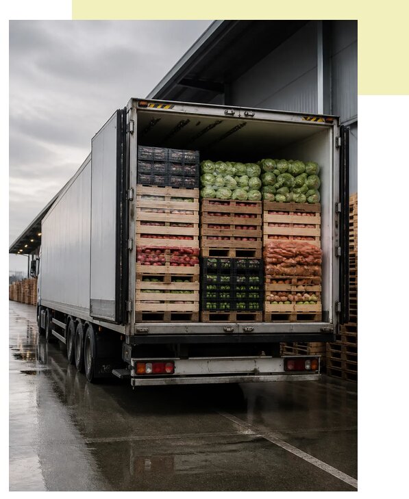 Перевозка плодоовощной продукции в Белогорск по цене от 5101 р. | Агросервис-Бгк