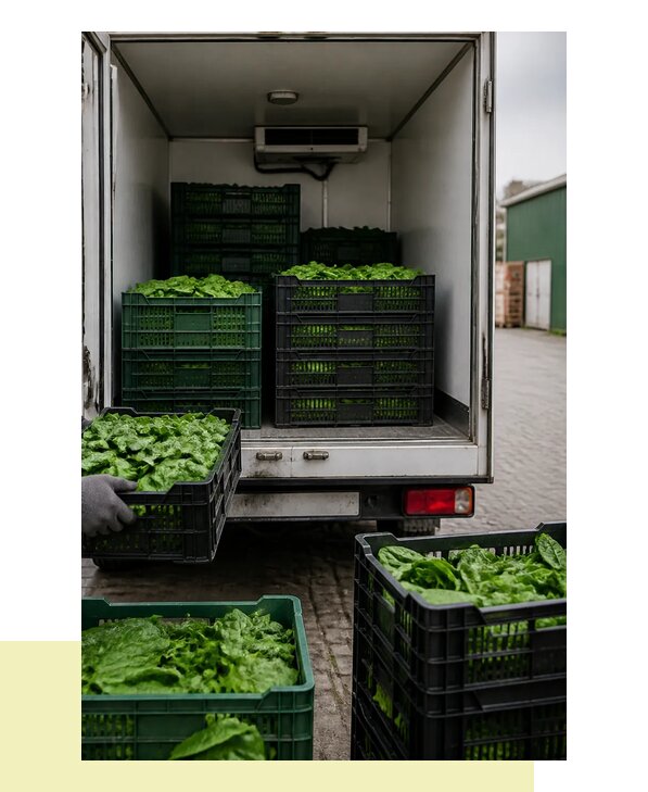 Перевозка шпината в Белогорск с сохранением свежести продукции